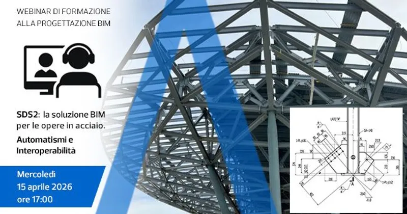 Allplan SDS2, la soluzione BIM per le opere in acciaio: automatismi e interoperabilit&agrave;