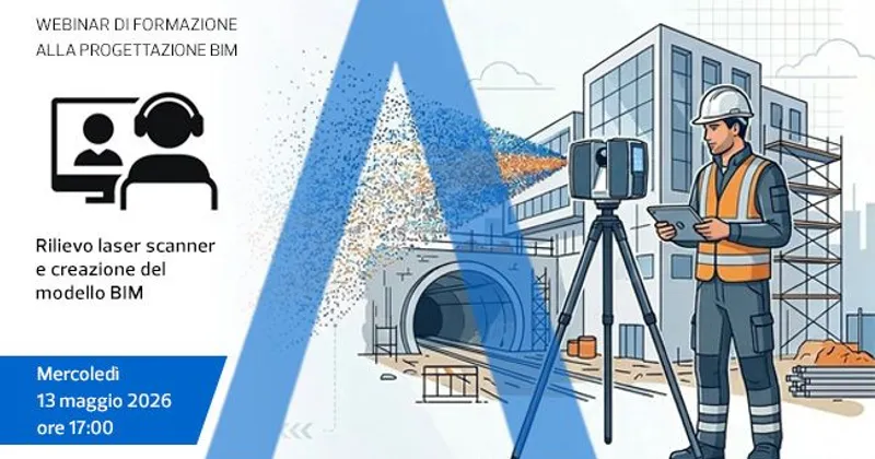 Rilievo laser scanner e creazione del modello BIM