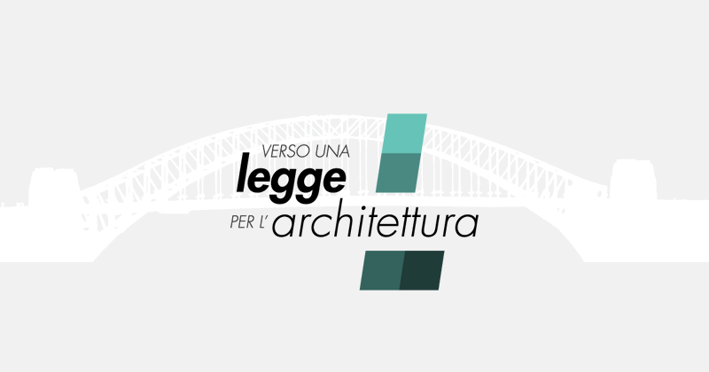 Verso una legge per l'architettura: un ciclo di quattro seminari al MAXXI