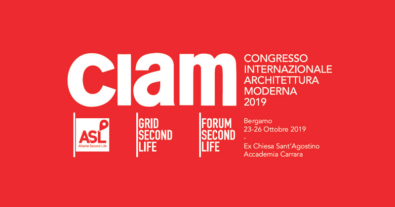 CIAM 2019. Progettisti internazionali a Bergamo per il Congresso Internazionale di Architettura Moderna