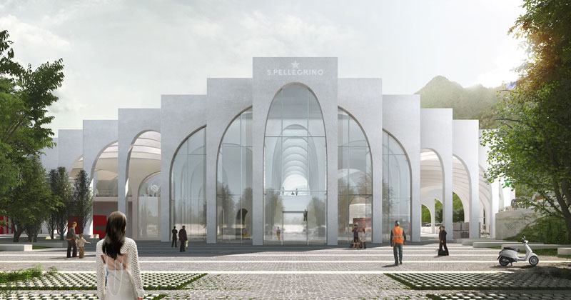 Dvo_incontra. Studio BIG a Milano per raccontare il progetto San Pellegrino Flagship Factory