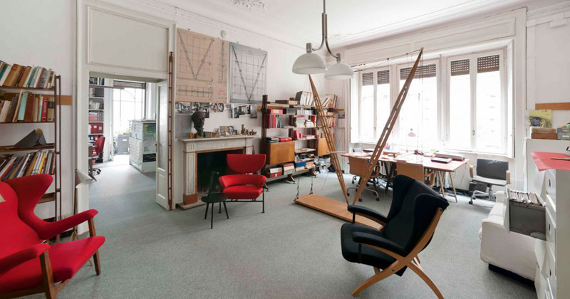 Dal cucchiaio alla città. Visite guidate allo studio di Franco Albini