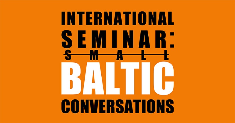 Small Baltic Conversations: architetture, città e patrimonio di Lituania, Lettonia ed Estonia