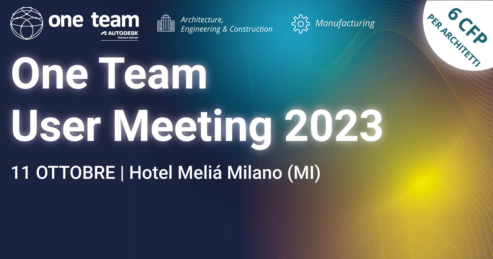 One Team User Meeting 2023 | 17° edizione | 11 ottobre