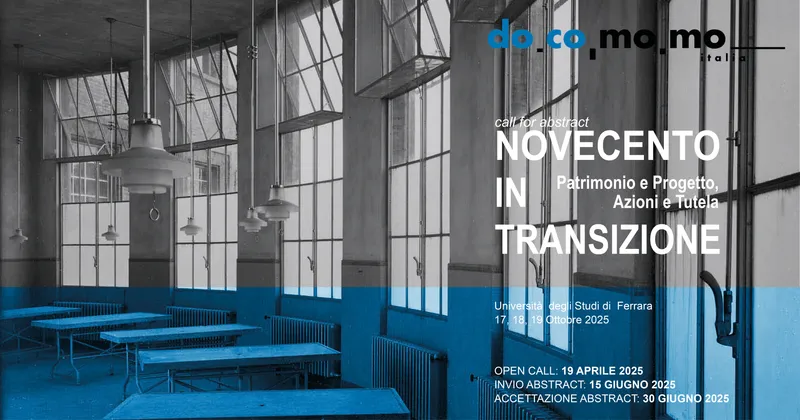 Novecento in Transizione: contributi cercasi per il congresso Docomomo
