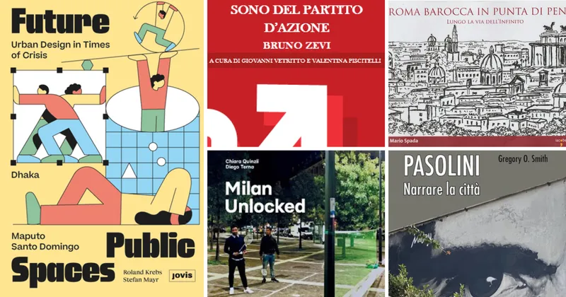 La Stanza dei Libri alla Biennale dello Spazio Pubblico 2025: cinque volumi per leggere la complessità urbana