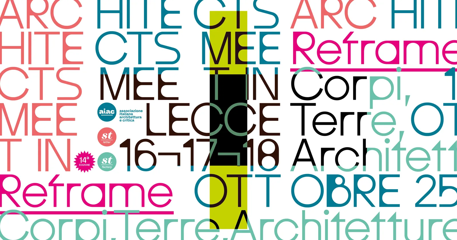 Architects meet in LECCE. Partito il conto alla rovescia per la XIV edizione