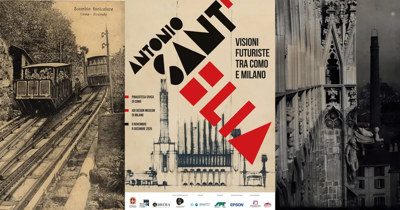 Utopie urbane, città reali: Antonio Sant'Elia in mostra a Como e Milano