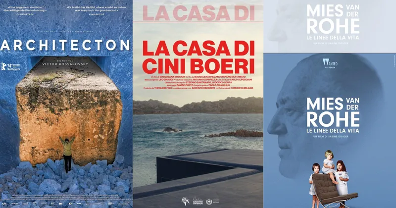 Dallo schermo al dibattito: tre film e due incontri per raccontare di architetti, architettura e professione