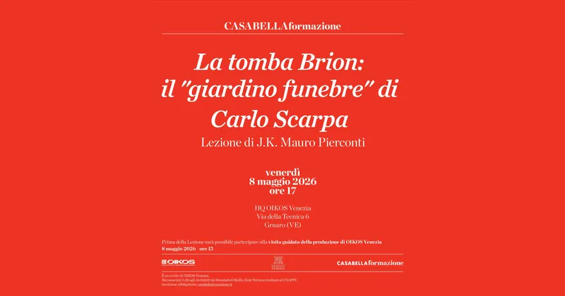 La Tomba Brion: una lezione sul "giardino funebre" di Carlo Scarpa