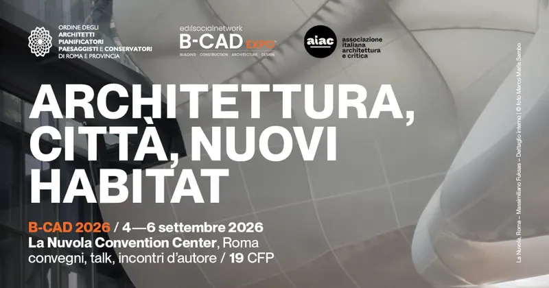 Architettura, citt&agrave; e nuovi habitat: tre giorni di convegni, talk e incontri d'autore nella Nuvola