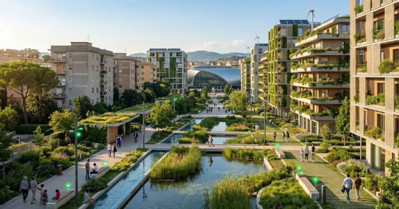 Citt&agrave; Osmotiche: la rigenerazione urbana attraverso suoli permeabili, gestione dell'acqua e resilienza climatica