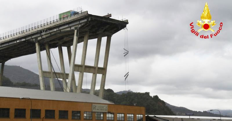 Ponte di Genova, Occhiuzzi (Cnr): «10mila i viadotti italiani che richiedono controlli di sicurezza»