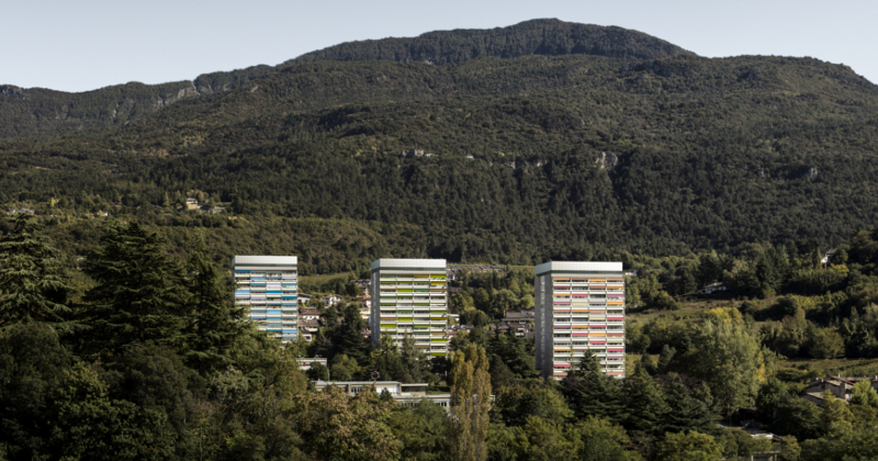 Nuova "pelle" per il social housing a Trento: lo studio Campomarzio si aggiudica il concorso "Torri 2020"