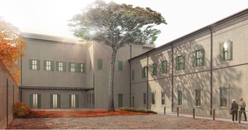 Palazzo delle Saline a Comacchio: il progetto di recupero è di Polo Progetti Società Cooperativa