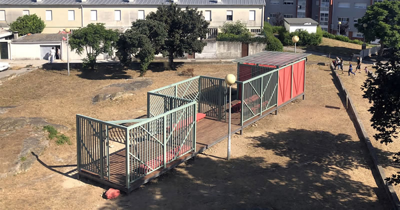 Not only a playhouse | COR Arquitectos e il parco giochi per la comunità nella periferia di Porto