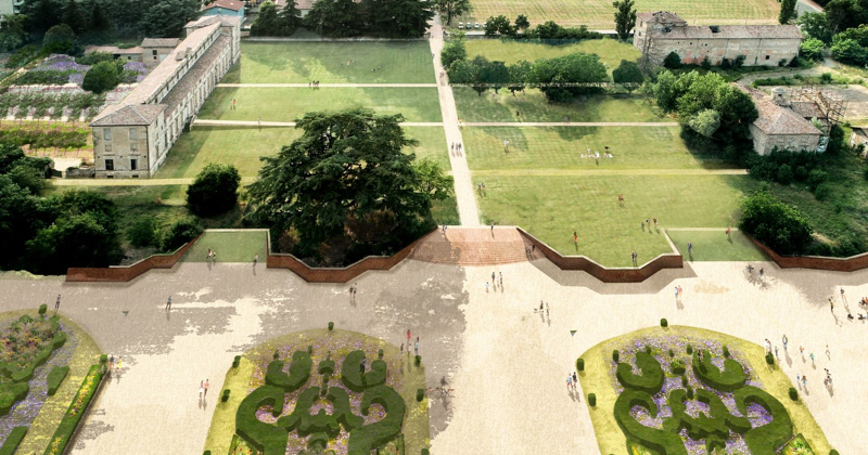 Un boulevard, un giardino invernale, un lago artificiale: ecco come sarà il parco monumentale della Reggia di Rivalta