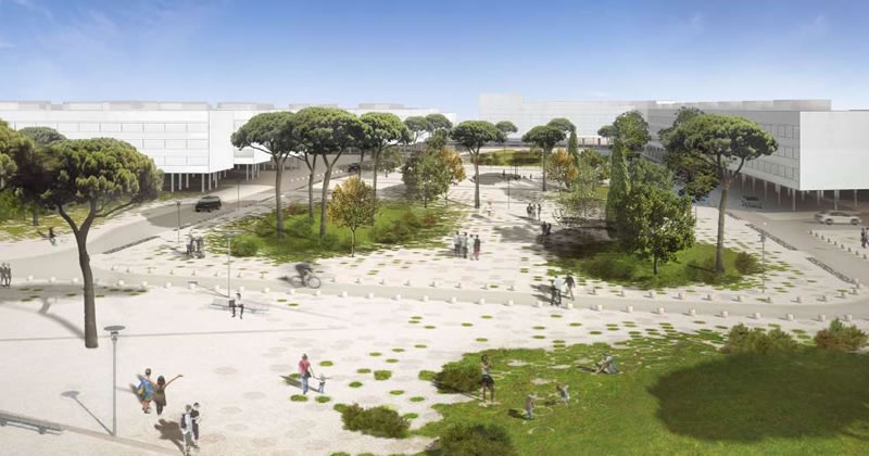 Piazzale del Verano e viale della XVII Olimpiade. I vincitori del concorso per il rinnovamento urbano del II Municipio di Roma