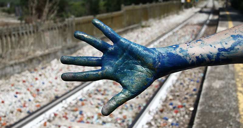 Il Mosaico di Aufidus, land art in Puglia. Architetti e graphic designer narrano in chiave nuova la Valle dell'Ofanto