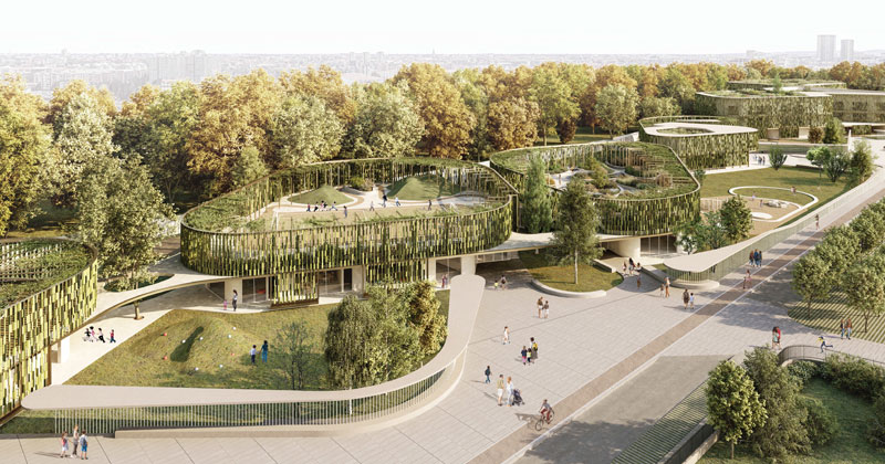 Milano in Crescita: svelate le nuove scuole Scialoia e Pizzigoni, tra giardini sui tetti e terrazze verdi