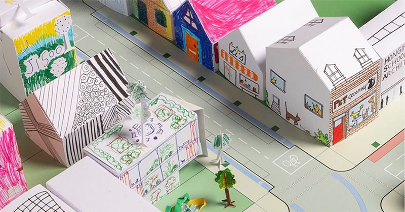 Piccoli architetti crescono... ecco i modelli creati da Foster+Partners per stimolare la creatività dei bambini
