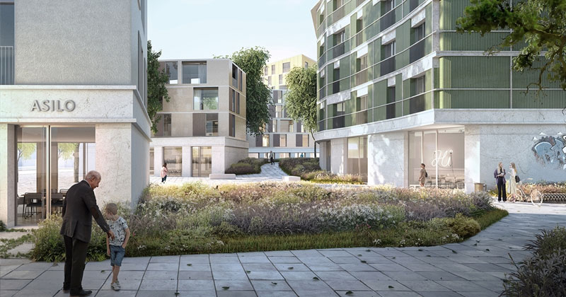 AAA architetticercasi™ 2019, giovani progettisti ripensano l'ex scalo Rogoredo con verde, servizi e housing sociale