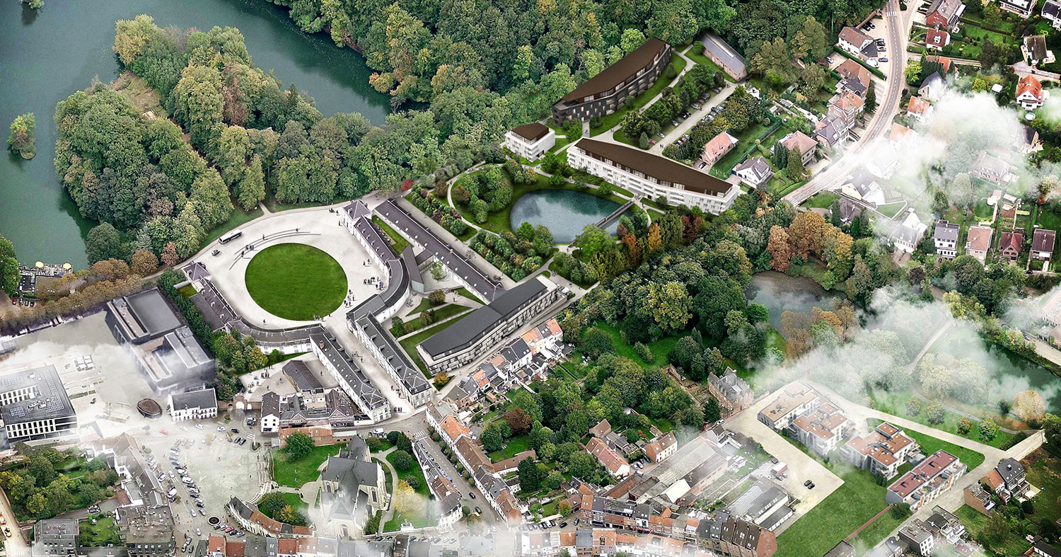 Tervuren (Belgio), C+S Architects avvia la maxi-operazione di rigenerazione delle ex scuderie reali