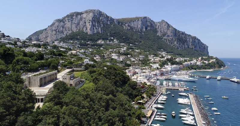 Capri, inaugurata la stazione a servizio dell'elettrodotto subacqueo, firmata Frigerio Design Group