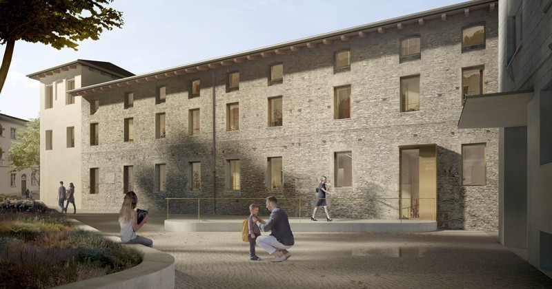 Concorso ex priorato di Saint-Bénin ad Aosta: vince lo studio Caveja con Mare Architetti