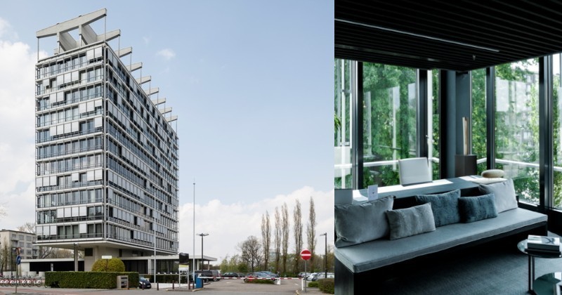Anversa, lo studio italiano Farris Architects firma gli interni nell'edificio icona del modernismo belga