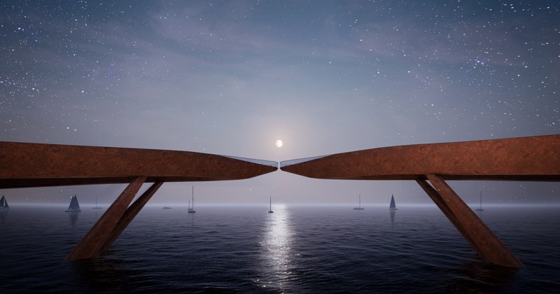 Vietnam, Marco Casamonti/Archea Associati e F&M Ingegneria firmano il "Kiss Bridge"