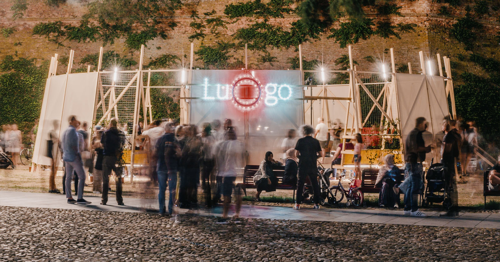 LuOgo | inaugurata l'installazione del collettivo Orizzontale per la città di Lugo