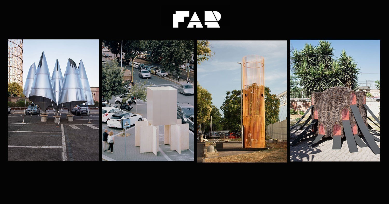 FAR - Festival Architettura Roma. Itinerario tra le 4 installazioni, tra concept e dettagli costruttivi
