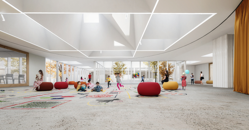 Conegliano (Tv), la scuola che elimina i muri progettata da C+S Architects