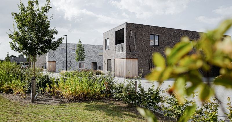 Condivisione e abitare collettivo: a Dessel (Belgio) le residenze sociali progettate da Giuseppe Farris