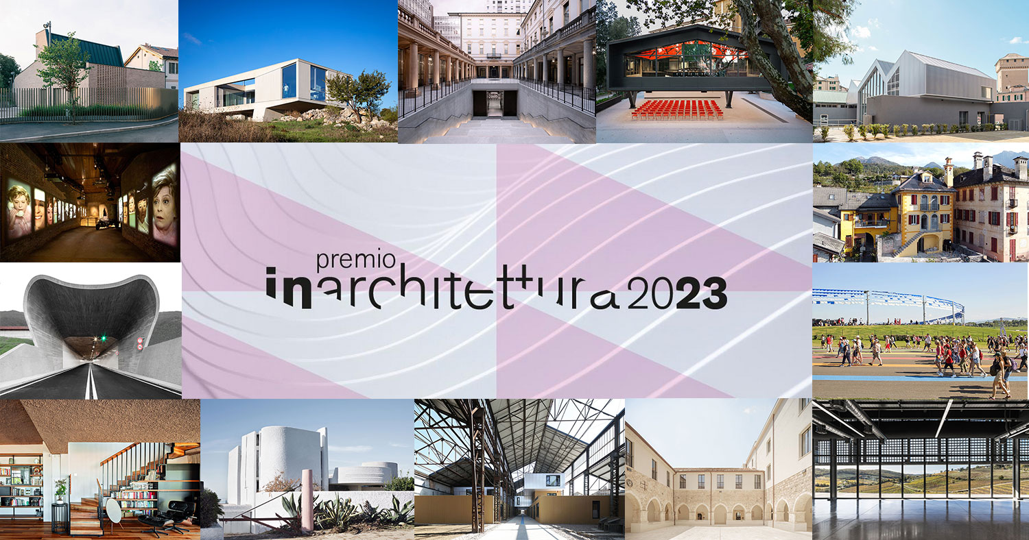 Premio In/Architettura 2023: tutti i progetti vincitori e menzionati