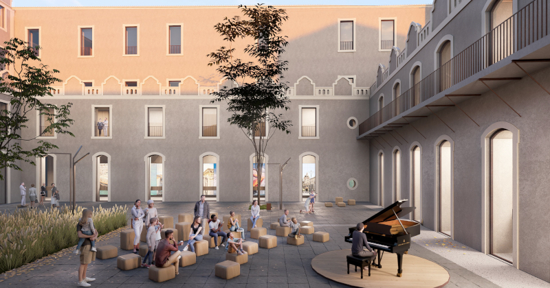Catania, ecco il progetto vincitore che trasforma l'ex convento in un hub turistico e culturale