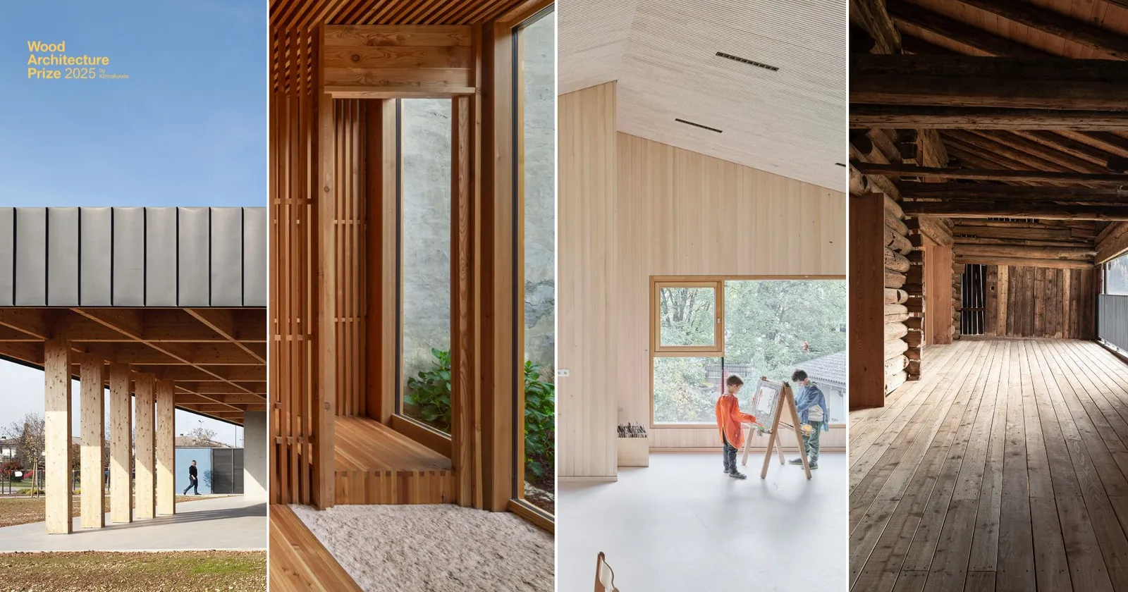 Wood Architecture Prize by Klimahouse 2025. Vincono Antonio Ravalli, Zarcola e Feld72