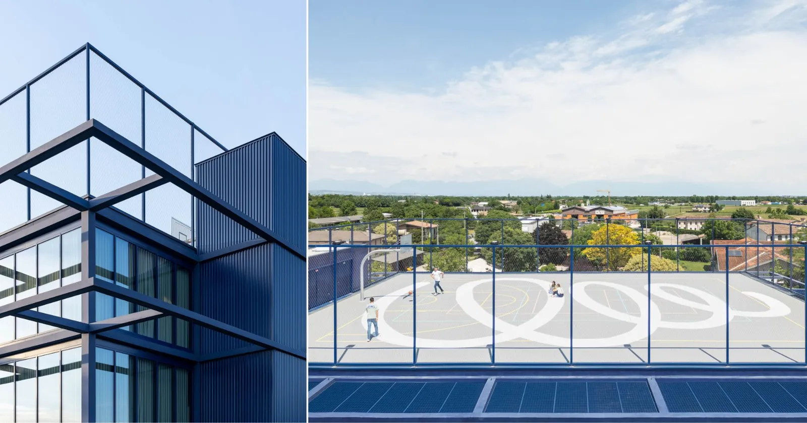 Treviso, il quartier generale all'avanguardia dove l'architettura si fonde con l'arte