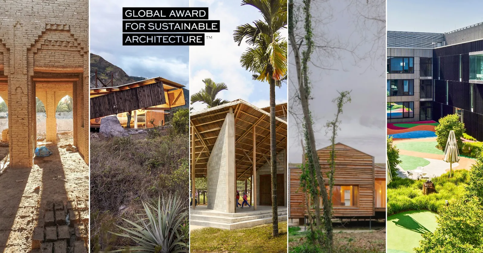 Global Award for Sustainable Architecture, i 5 vincitori 2025: premiato il senso di comunità