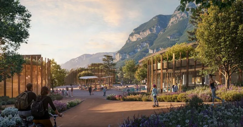 Orti urbani, scuola di agraria, cultura: a sud di Bolzano il nuovo quartiere-villaggio firmato Noa
