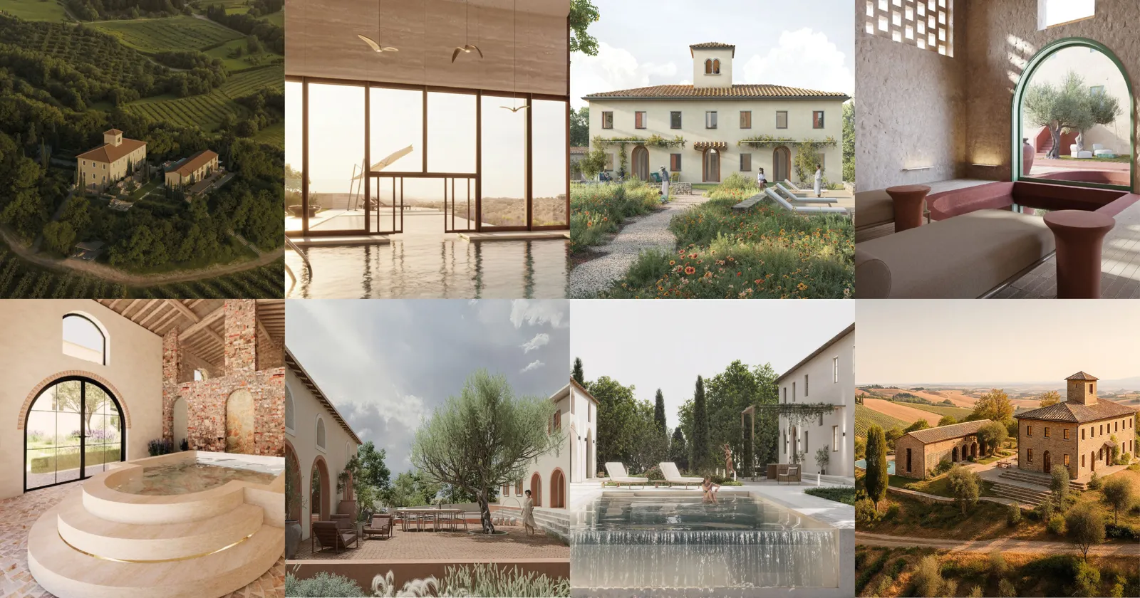 Florence Hills: tre progetti italiani sul podio per reimmaginare l'archetipo del podere toscano
