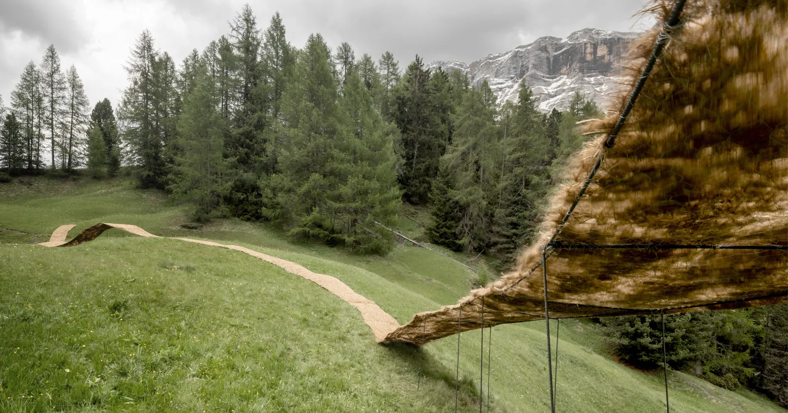 Trace of Land: un sentiero di fieno sulle Dolomiti per SMACH 2025