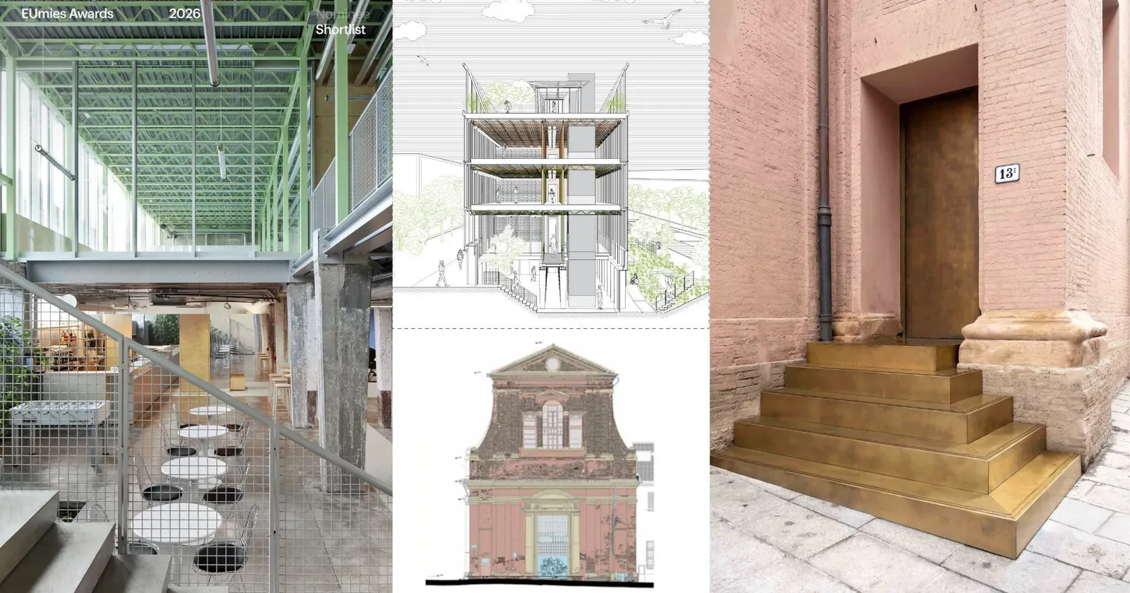 EUmies Awards 2026, Balance Architettura e Studio Poggioli restano in corsa per l'Italia