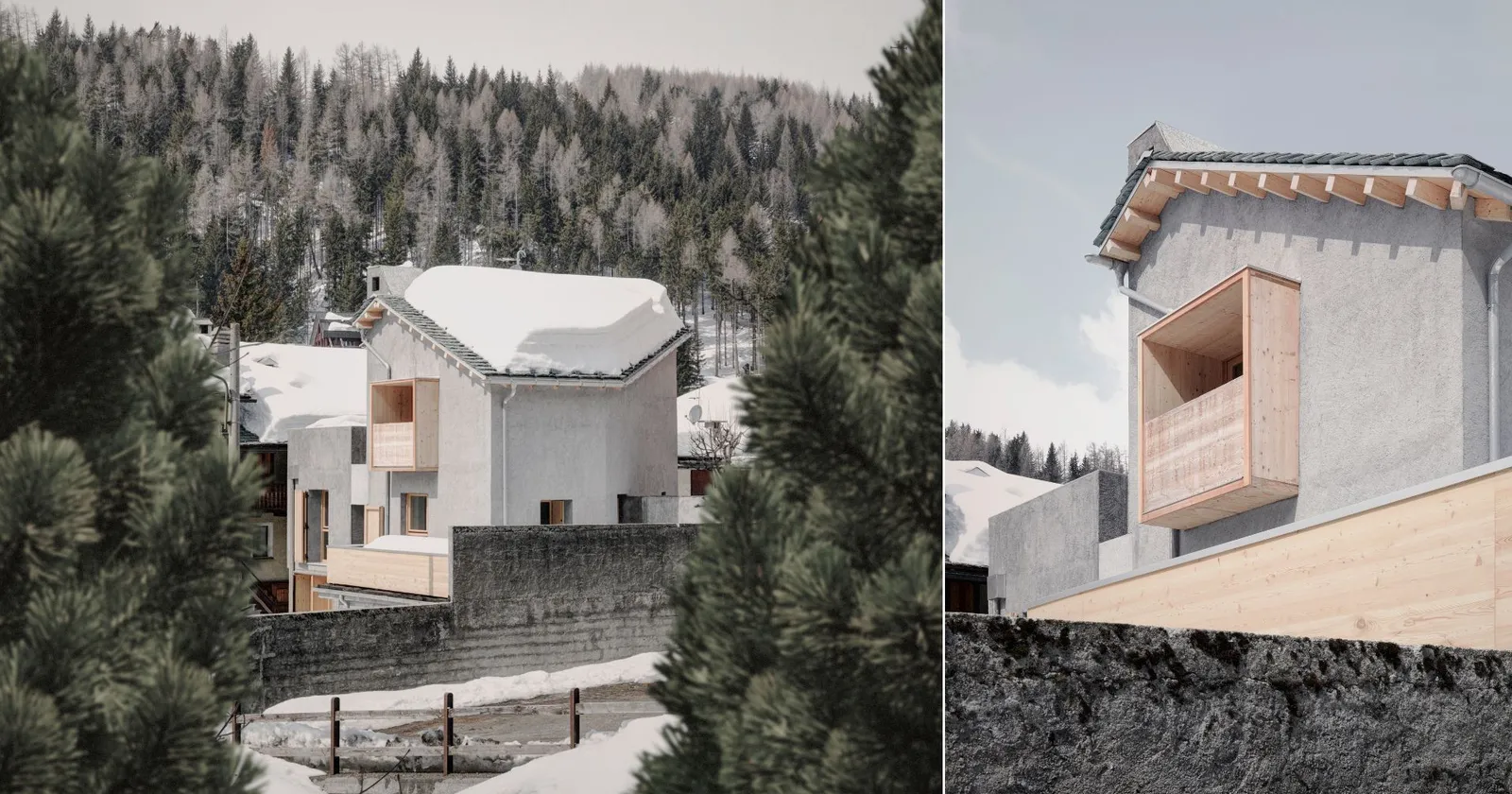 Casa VG e il dialogo silenzioso con il paesaggio alpino: il raffinato minimalismo di ES-arch