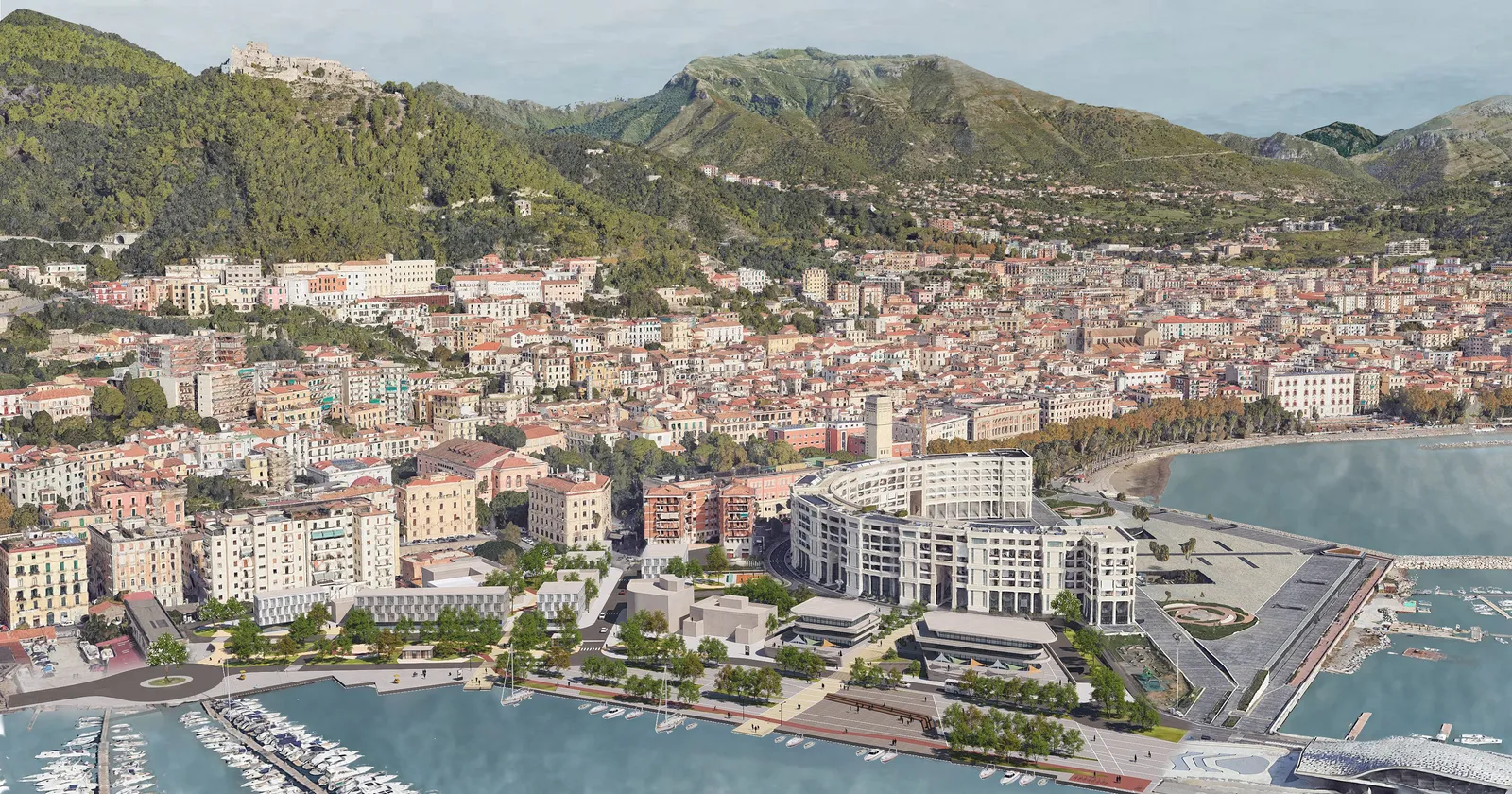 Salerno, da lungomare a nodo urbano: LABIRINT vince il concorso di idee