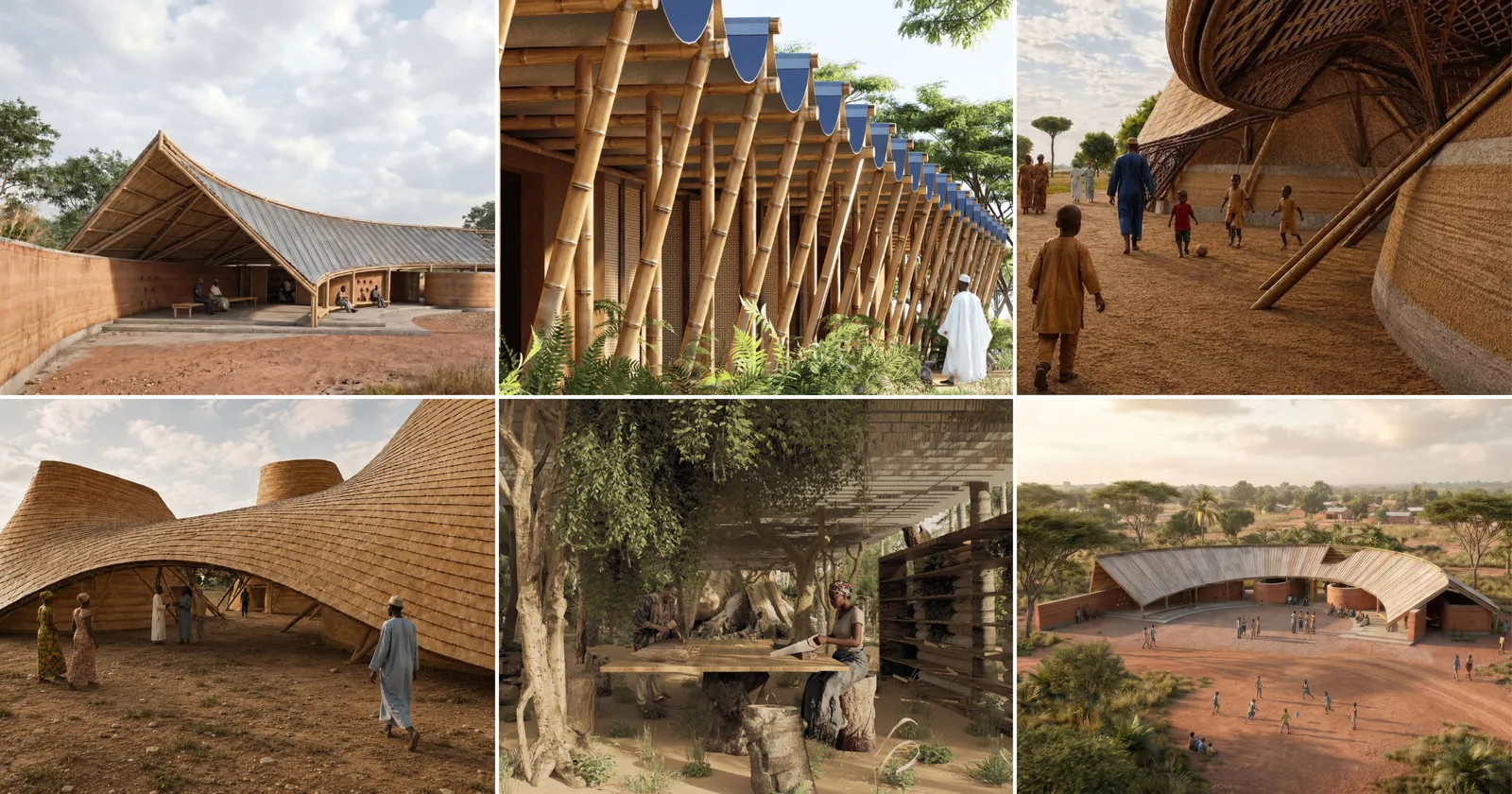 Terra scavata, tetti vegetali e alberi sacri per un centro comunitario in Senegal: i vincitori e le menzioni di Kaira Looro 2026