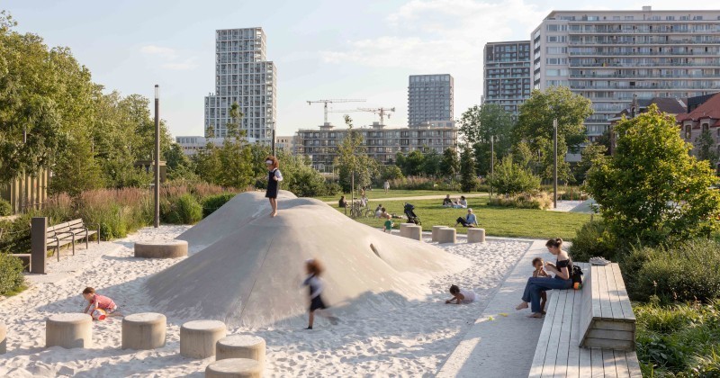 Esperienza-modello di resilienza ad Anversa con lo Zuidpark che vince l'European Prize for Urban Public Space 2026