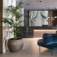 Le ceramiche Florim per il nuovo Smart Hotel nel cuore della Food Valley