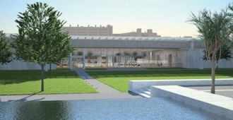 United States: Kimbell Art Museum extension - Renzo Piano... ... construction images